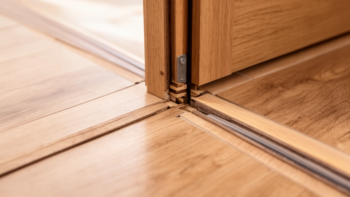 Dylatacja paneli w drzwiach