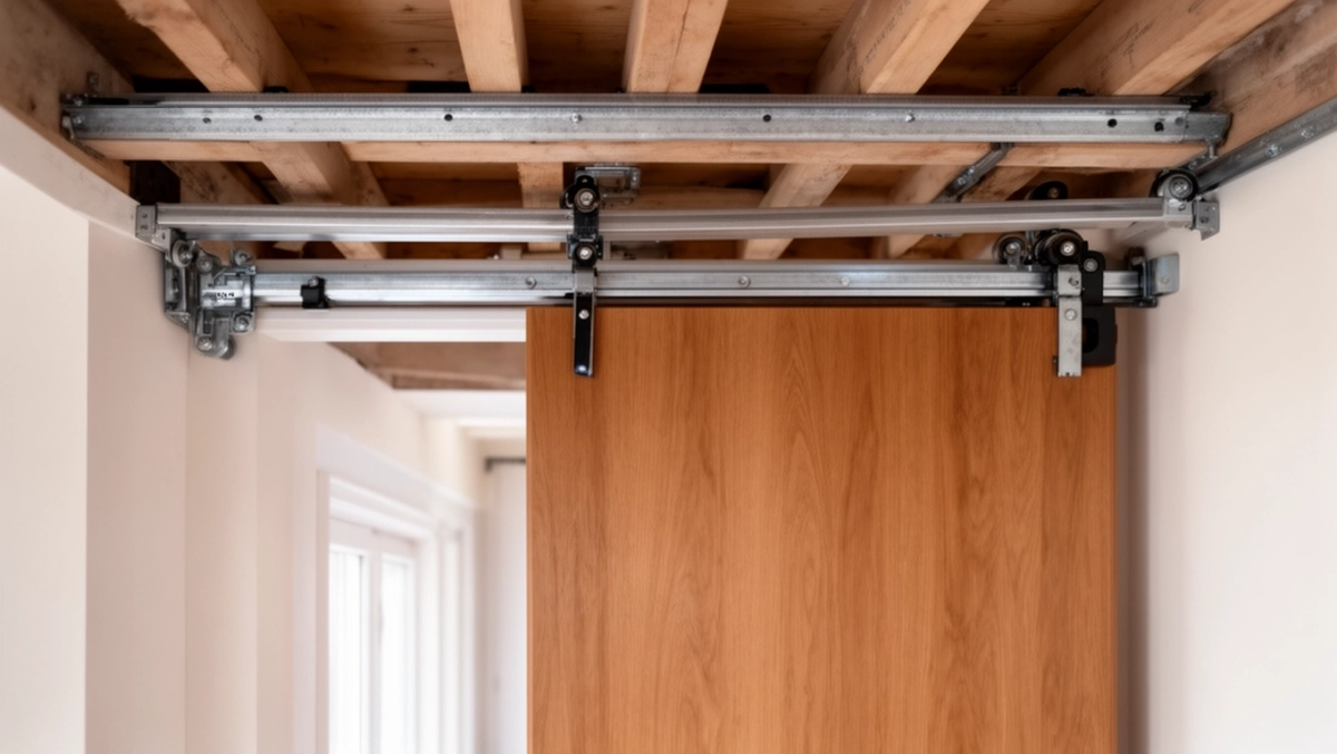 Jak zamontować drzwi przesuwne do sufitu