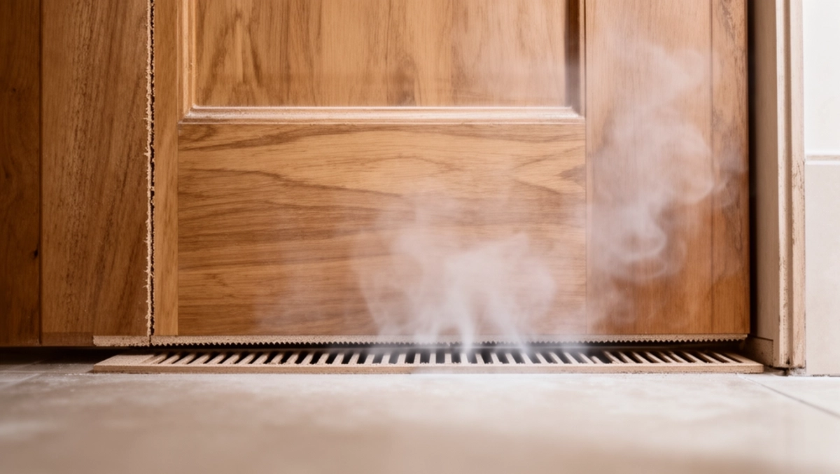 Jak zrobić podcięcie wentylacyjne w drzwiach