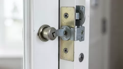 budowa zamka do drzwi pokojowych