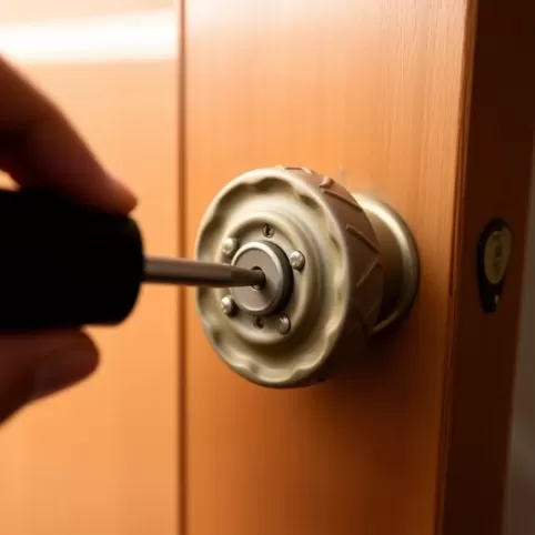 Jak zdjąć rozetę z klamki tupai