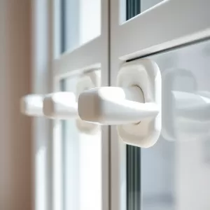 Klamki do okien z zabezpieczeniem dla dzieci