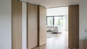 Panele przesuwne zamiast drzwi