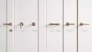 Rozmiar klamki do drzwi