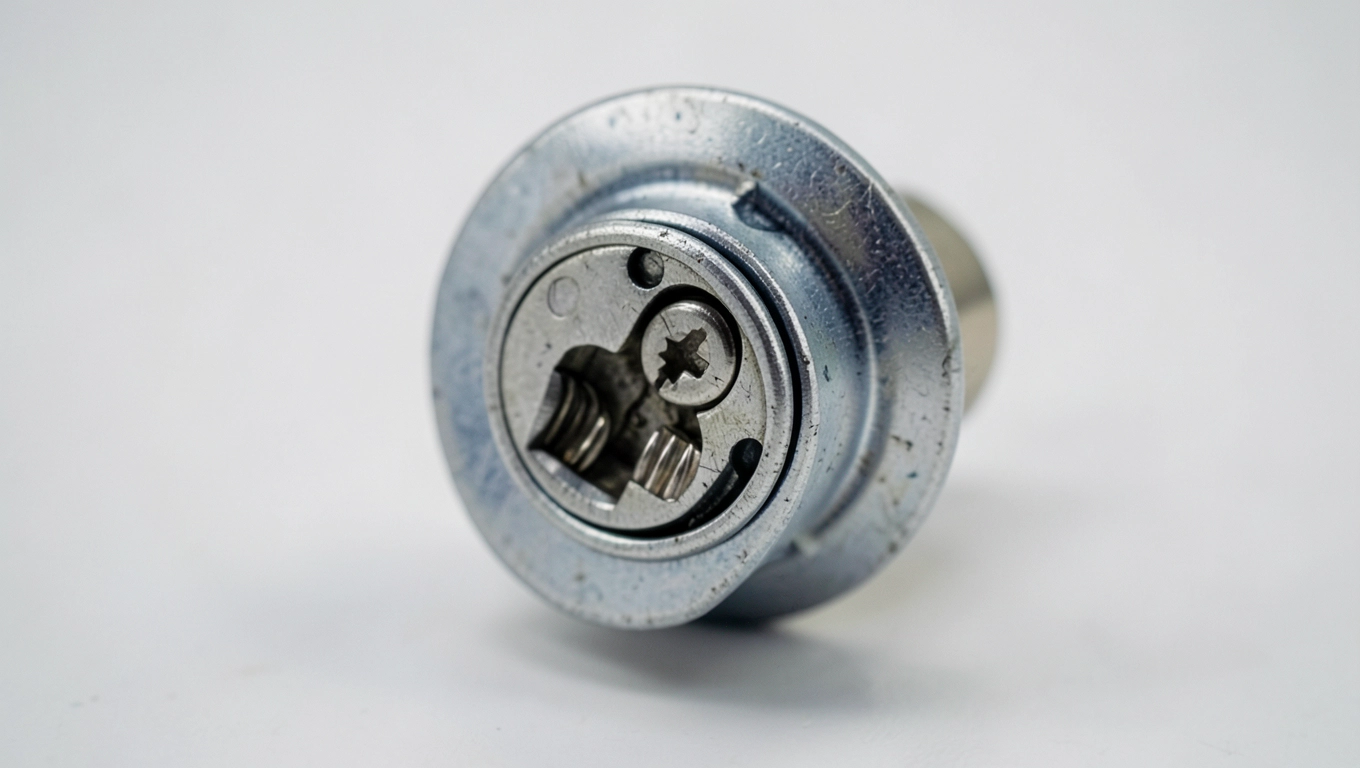 Wkładka zamkowa w budowie zamka